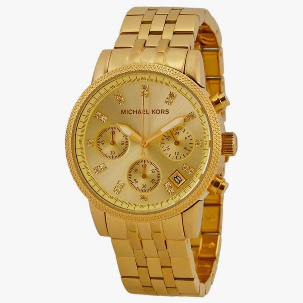 Michael Kors women’s gold watch